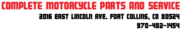 Complete Motorcycle Parts and Service